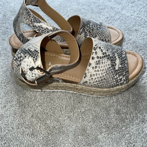 SODA Sandals Espadrille Python - Picture 5 of 7